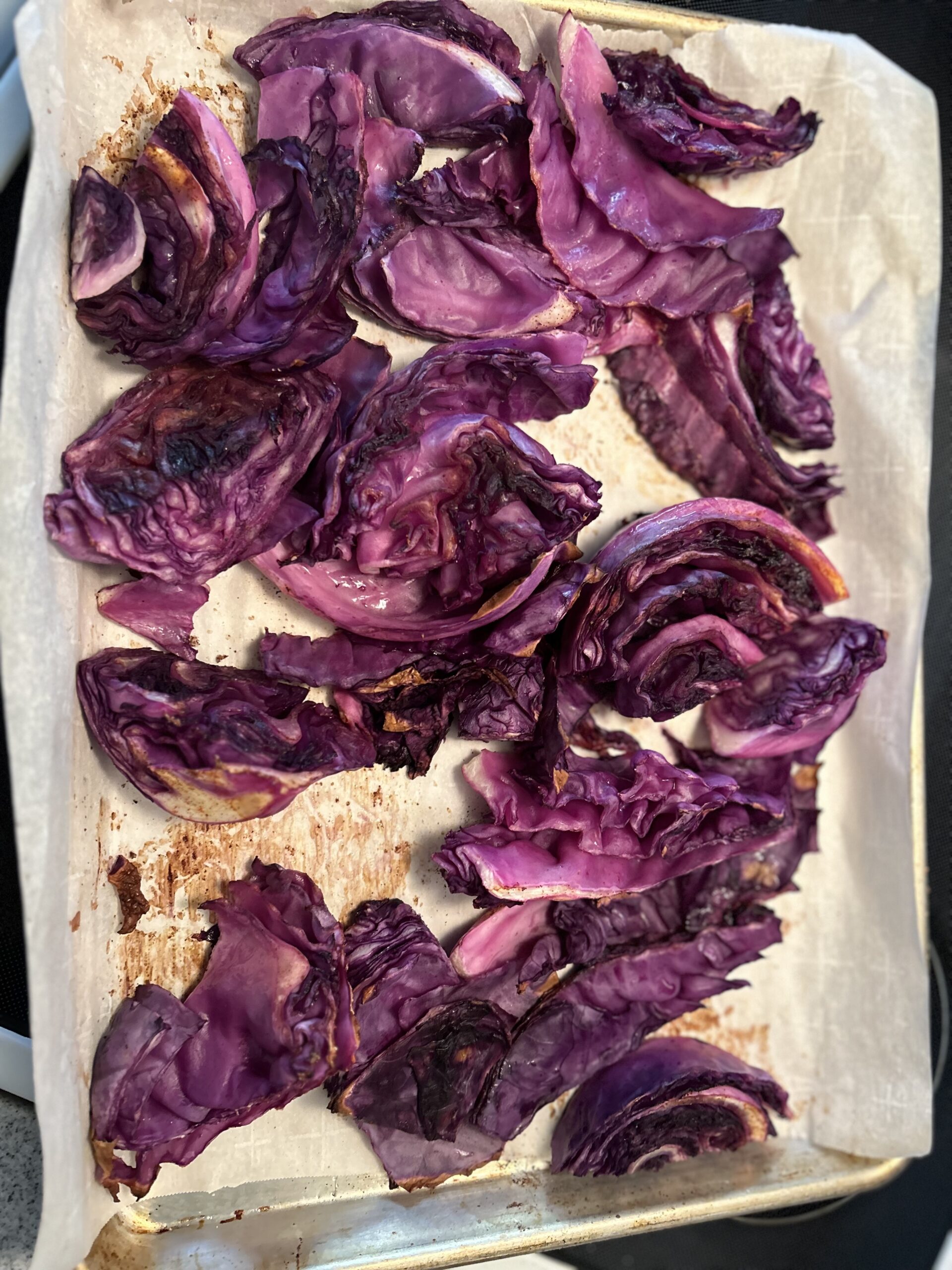 Healthy Roasted Cabbage